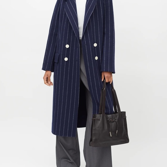 Vintage Gucci black leather drawstring medium shoulder tote bag - Picture 9 of 16